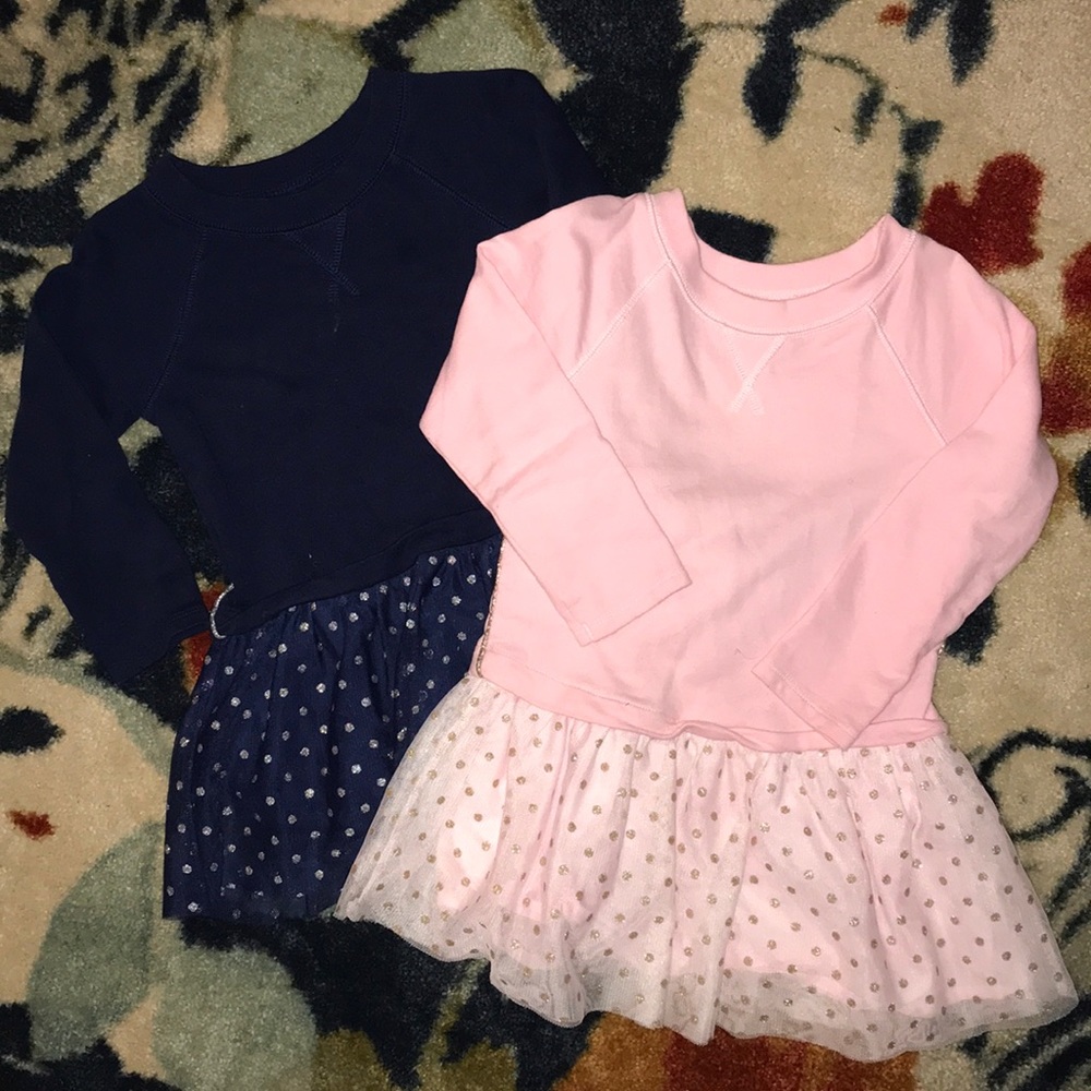 Sweater With Polka Dot Tutus - Set of 2 !